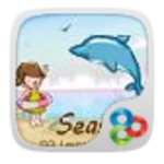 Logo of Seaside GOLauncher EX Theme android Application 